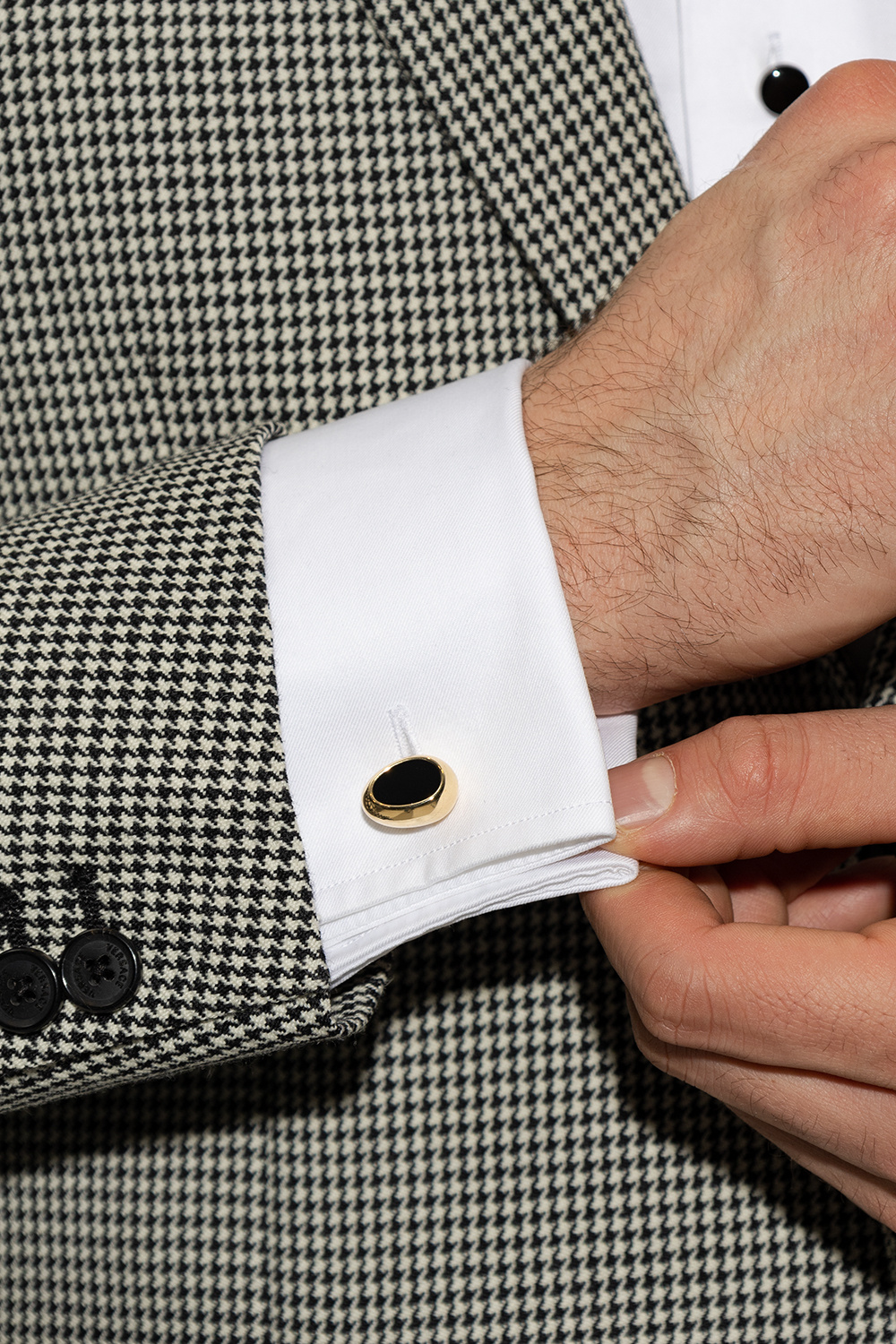 Gold Cufflinks Lanvin - GenesinlifeShops GB